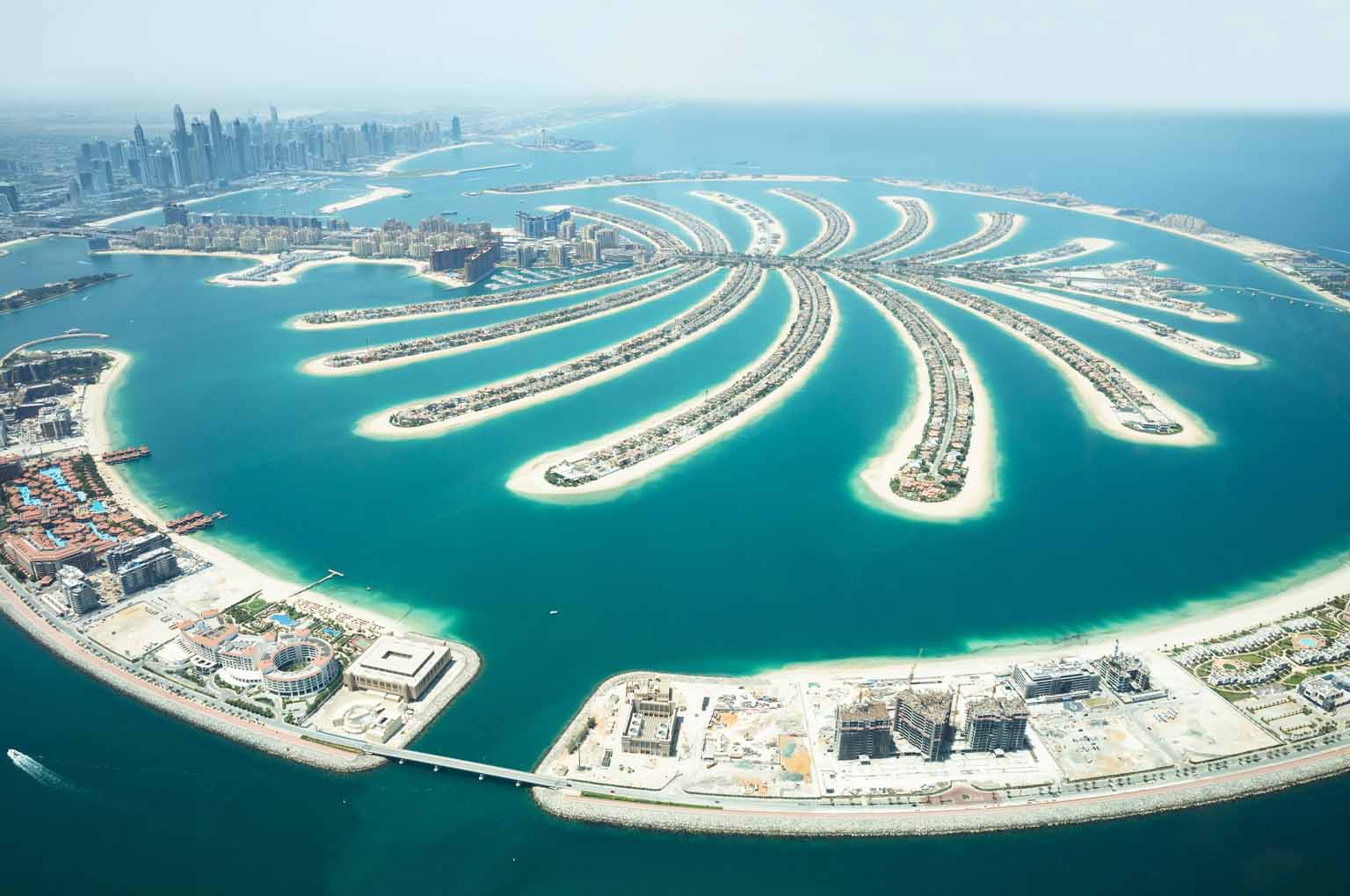 Palm Jumeirah and Burj Al Arab Tour in Style on a Luxury Tour Bus